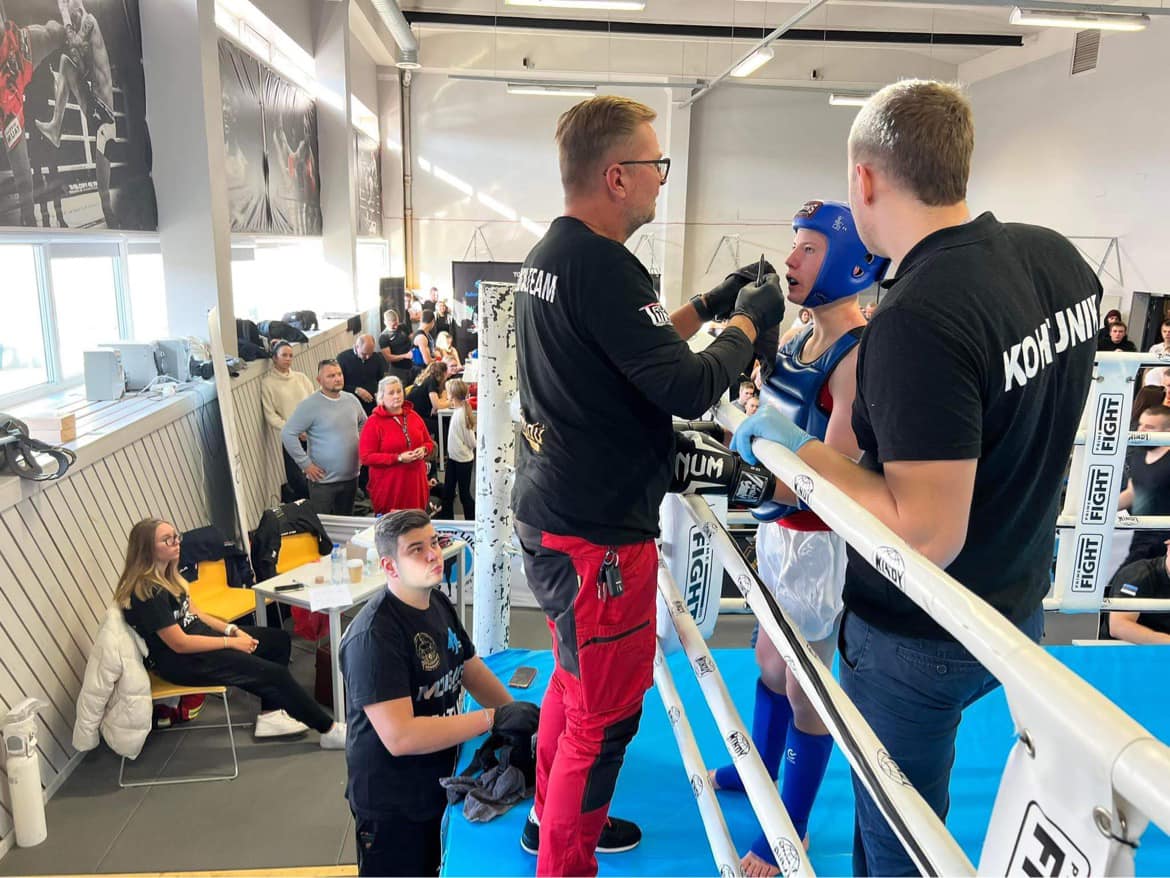 Medical cover at fight event